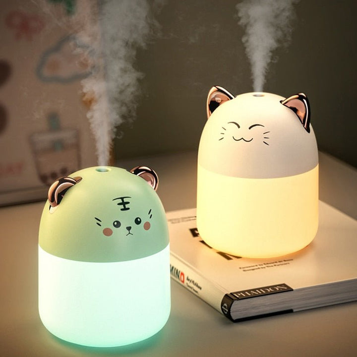 Lampe Humidificateur d'Air Kawaii | LIO™ - petites-veilleuses - Chat