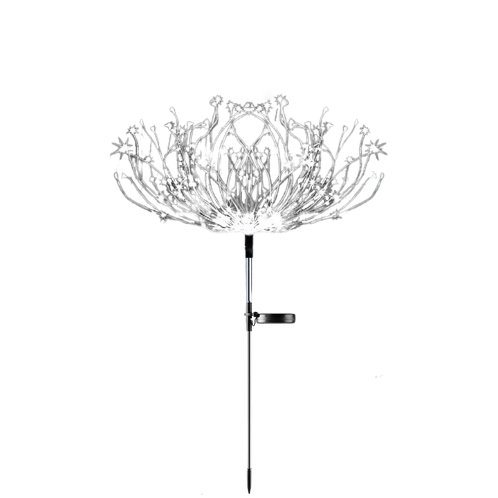 Lampe Solaire de Jardin Feu d'Artifice | SOLAR™ - petites-veilleuses - Blanc