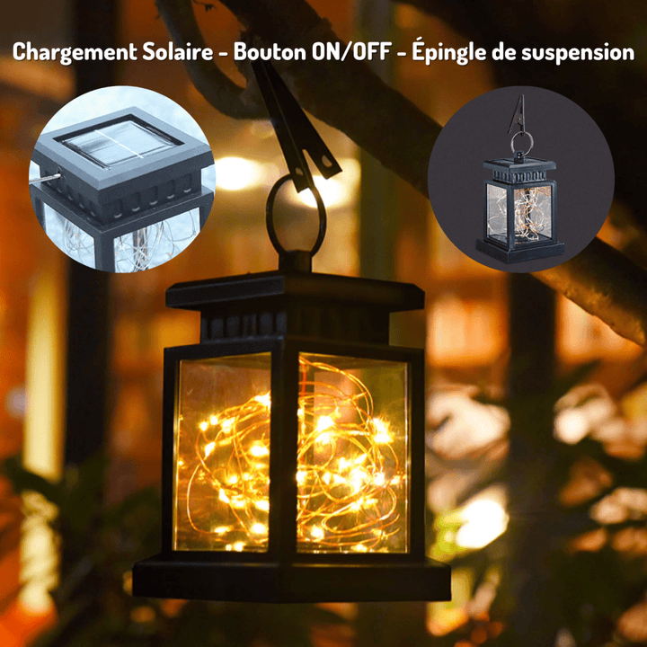 Lanterne Extérieur Solaire | SOLAR™ - petites-veilleuses - 1