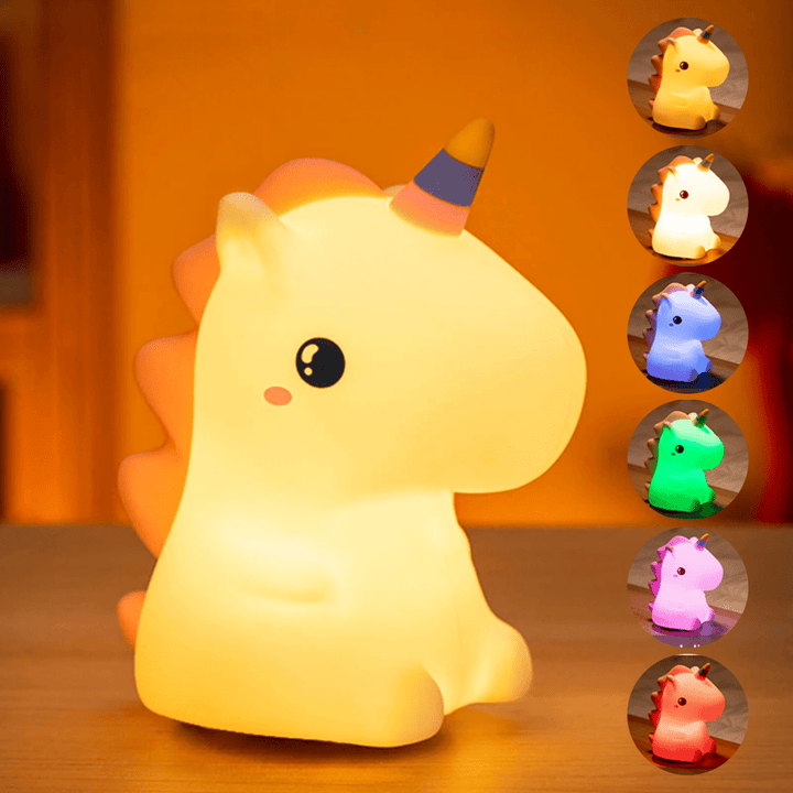 Veilleuse LED 7 couleurs Licorne pour Enfant | MORPHY™ - petites-veilleuses - Tactile