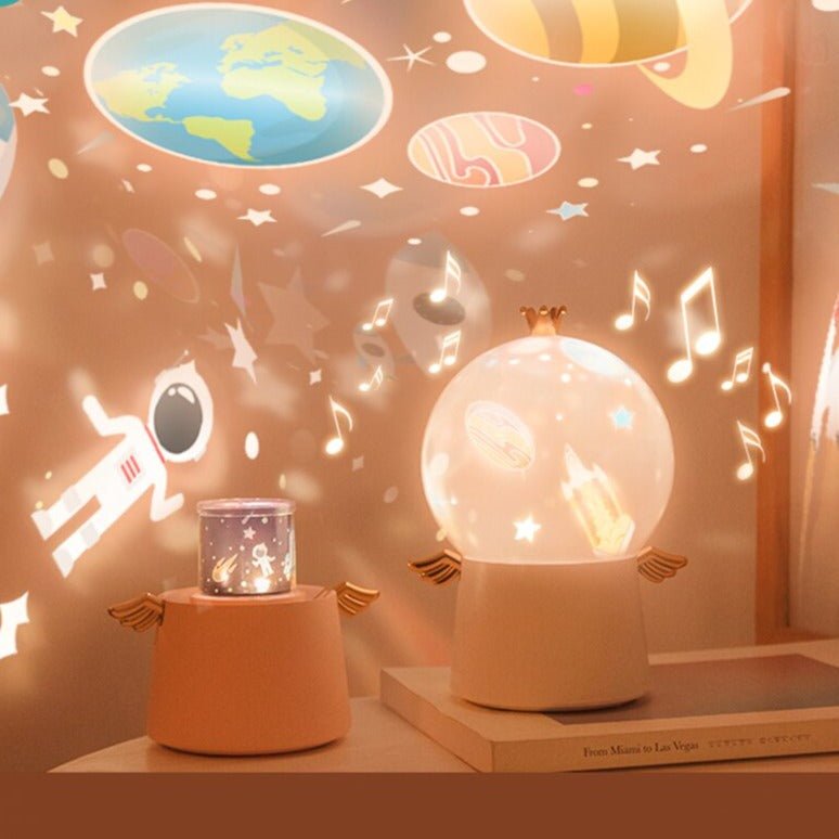 Veilleuse Musicale Bébé Projection Plafond | MAGIC™ - petites-veilleuses - Rose