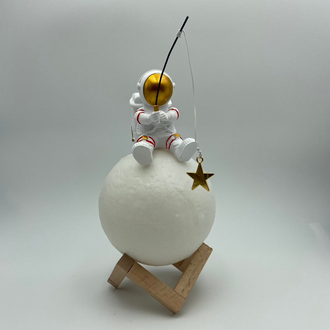 Lampe Astronaute sur la Lune avec Humidificateur – petites-veilleuses