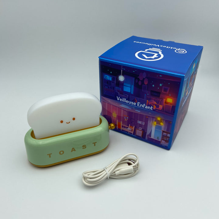 Veilleuse Enfant Grille-Pain Rechargeable | CUTY™