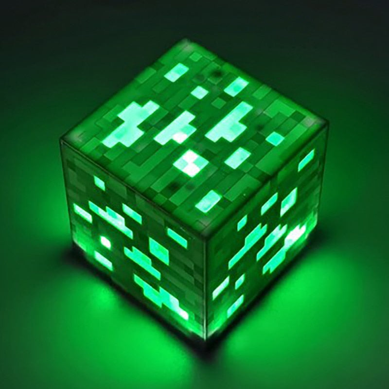 Minecraft Jeu Périphérique Mineurs Lampe Rechargeable Veille Lampe Lampe de  Poche Jouet