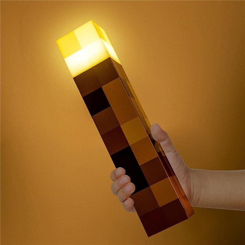Lampe Torche LED Minecraft