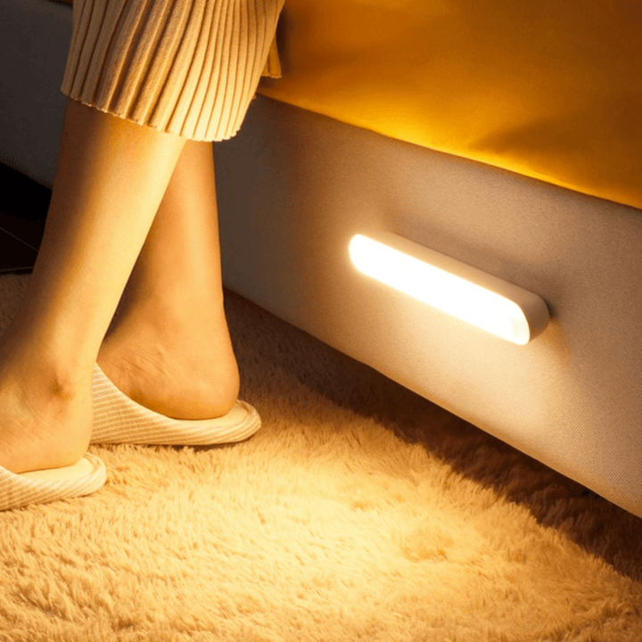 Lumière LED Détecteur de Mouvement pour Lit | LEDA™ - petites-veilleuses - 1 Pièce Jaune